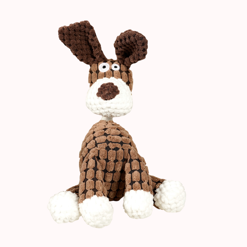 Durable Plush Rope Squeaky Interactive Dog & Cat Toy