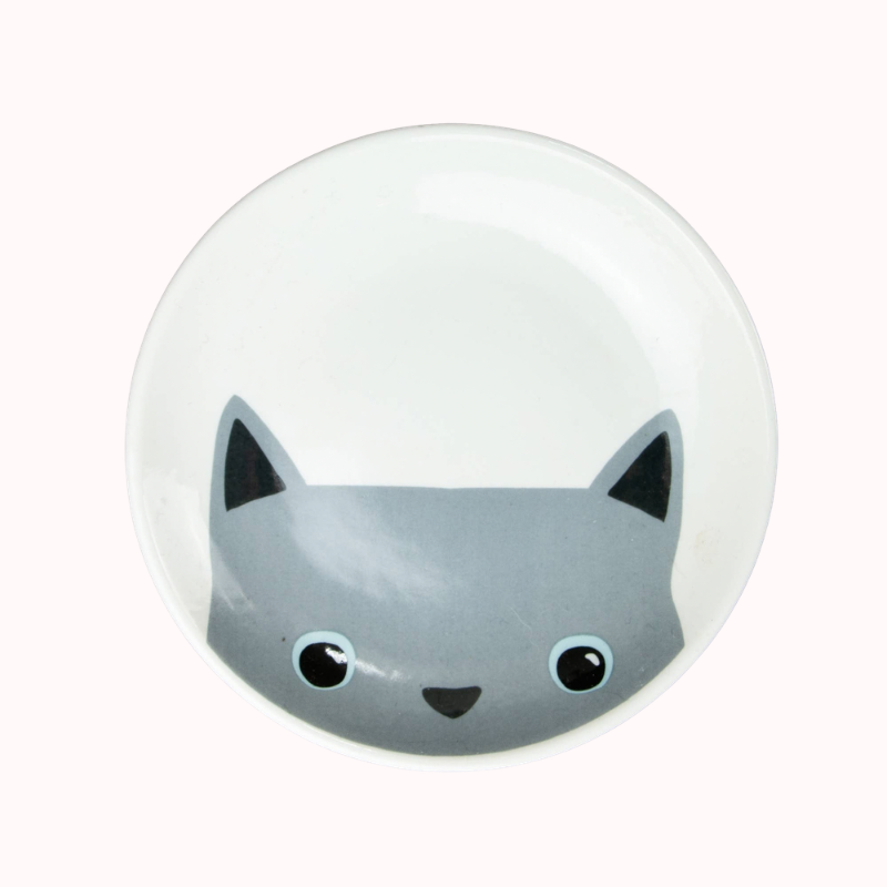 Round Cat Dish