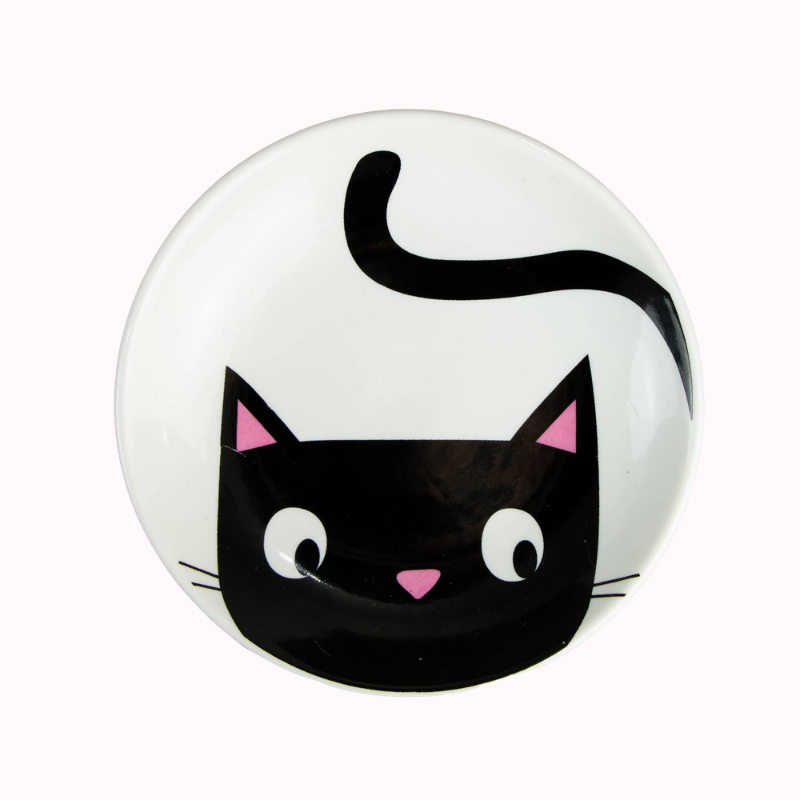 Round Cat Dish