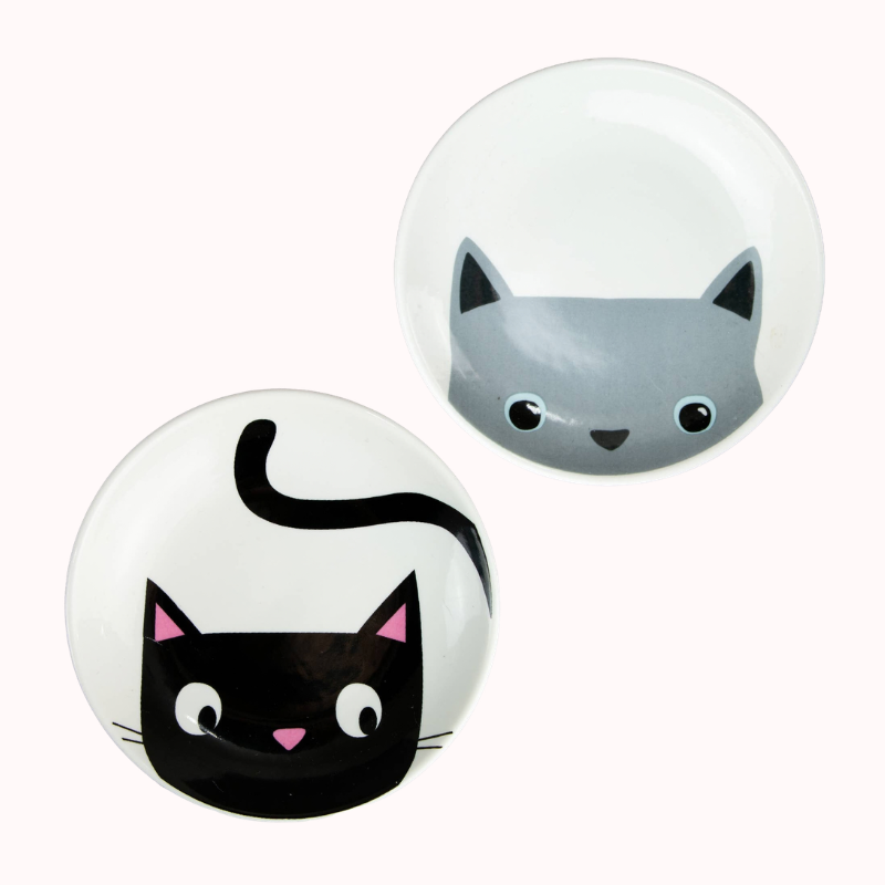 Round Cat Dish