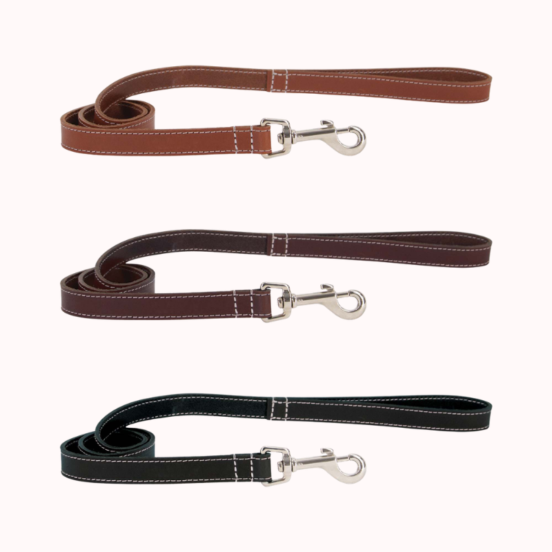 Heritage Collection Leather Lead ( Tan)
