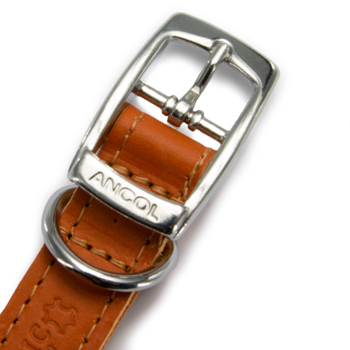 Heritage Collection Leather Collar Tan