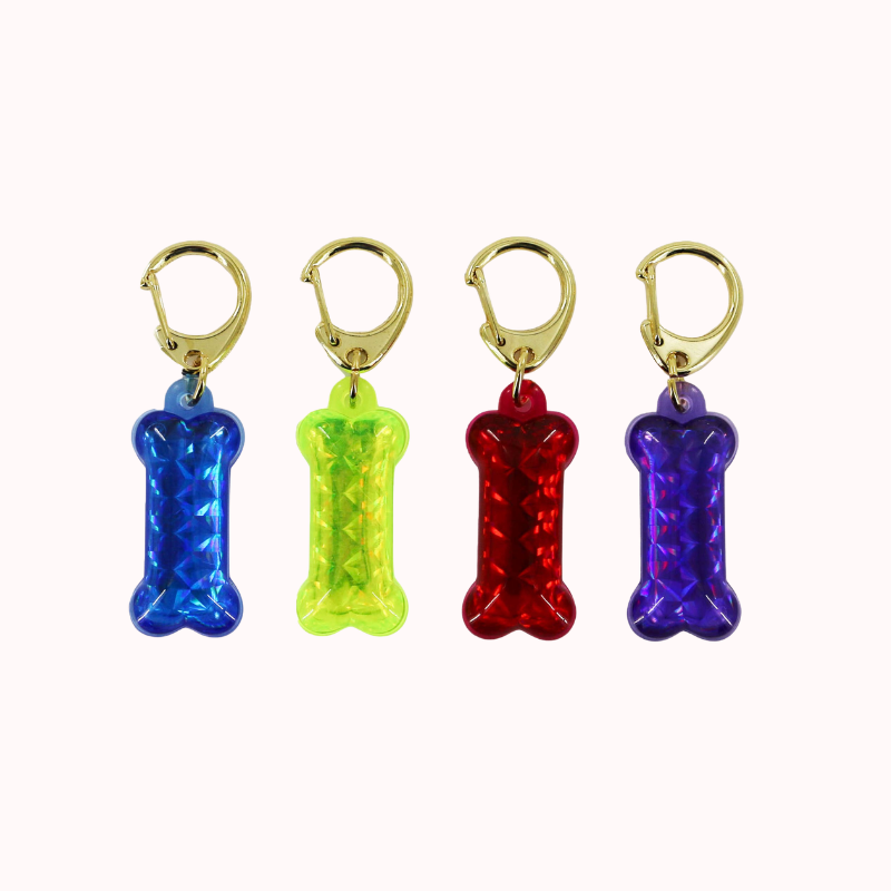 Reflective ID Tag for Dog Collars