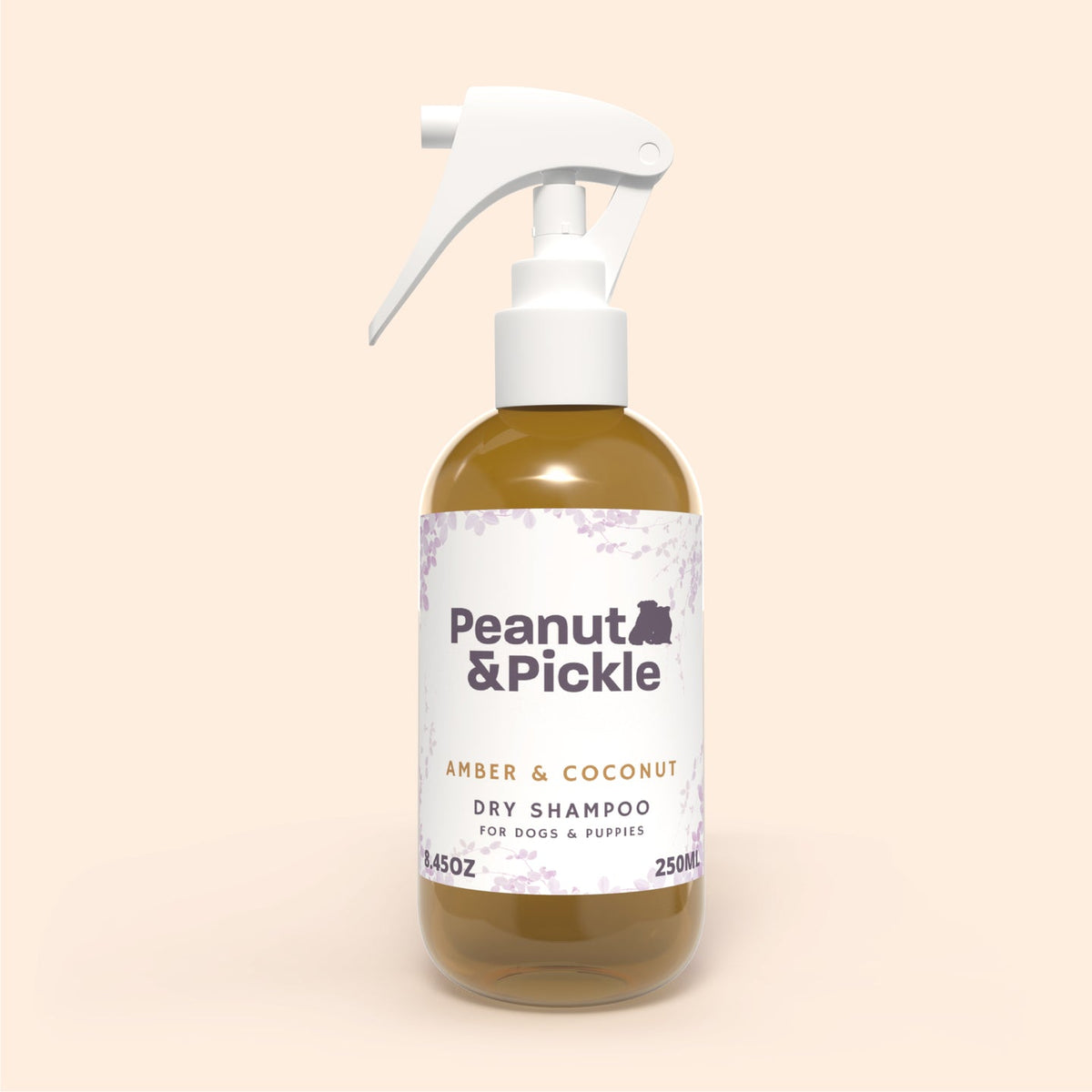 Amber & Coconut | Dog & Puppy Dry Shampoo | 250ml