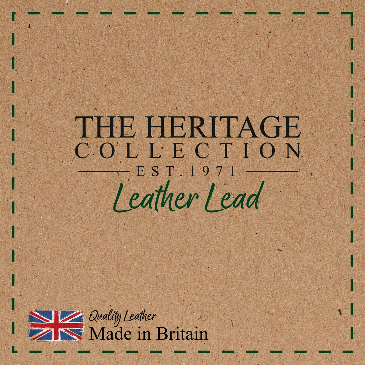 Heritage Collection Leather Lead ( Tan)