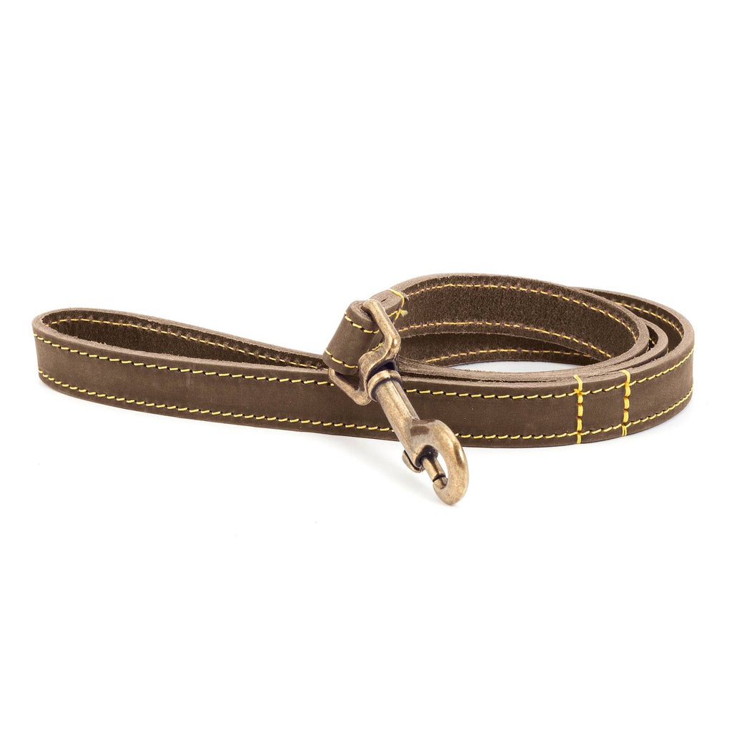 Timberwolf Leather Lead - various colours - 1m x 19mm