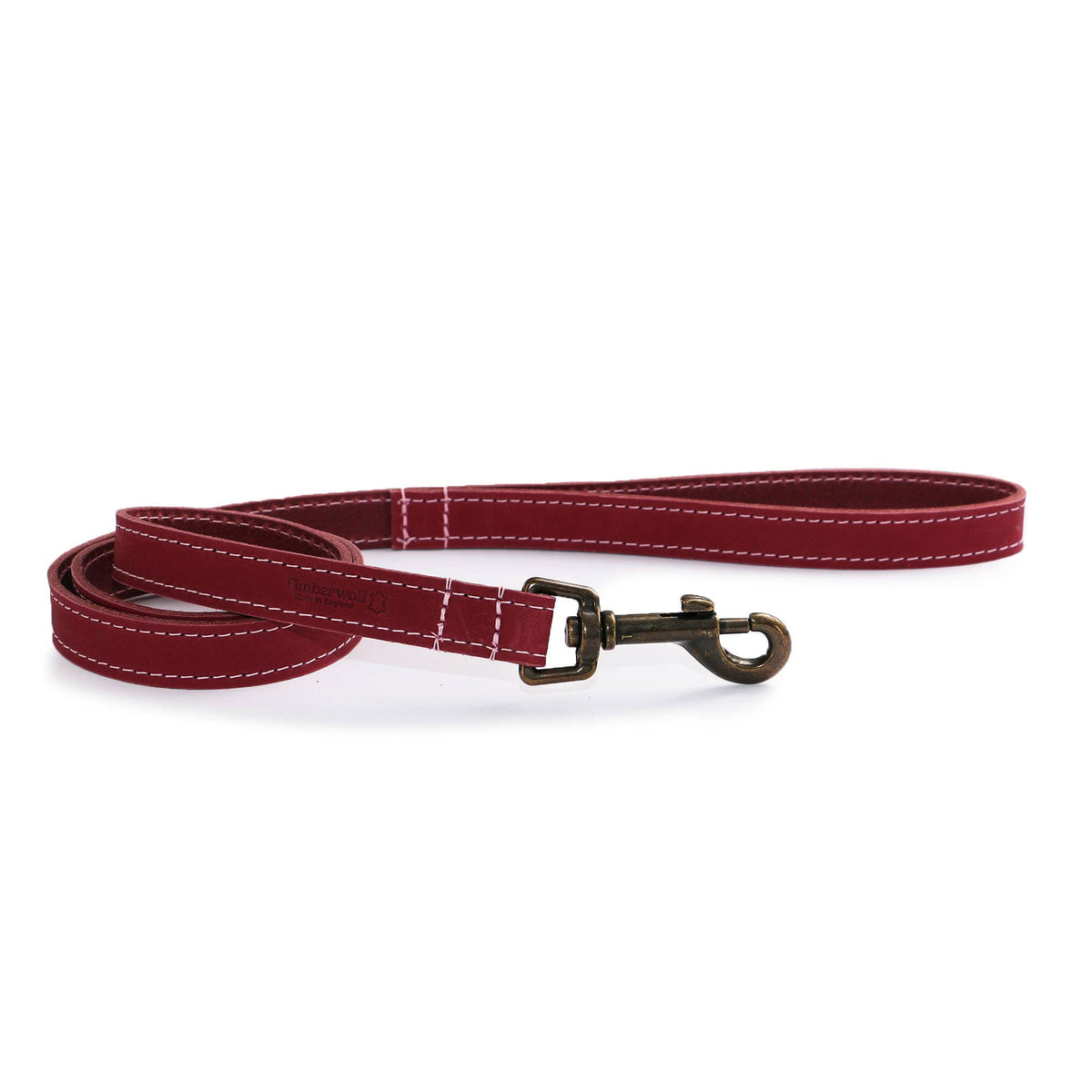 Timberwolf Leather Lead - various colours - 1m x 19mm