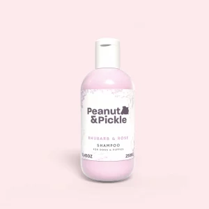Peanut & Pickle <br>Rhubarb & Rose<br> Dog & Puppy Shampoo <br> 250ml